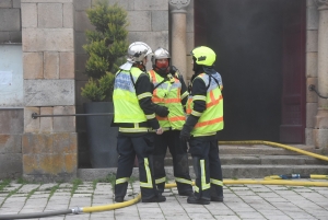 Raucoules : 20 pompiers mobilisés après un départ de feu à l&#039;église (vidéo)