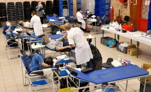 Sainte-Sigolène : 140 donneurs à la collecte de sang