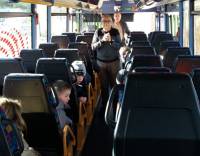 Retournac : la sécurité dans les bus expliquée aux élèves de Charrées