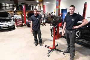 Le Mazet-Saint-Voy : deux jeunes garagistes ouvrent LB Auto