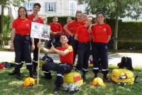 Dunières : une équipe de jeunes sapeurs-pompiers au concours national