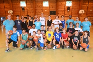 Un club lyonnais choisit Tence pour un stage de basket