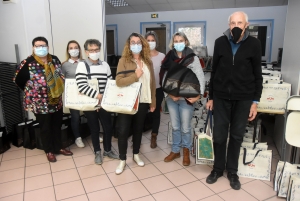 Monistrol-sur-Loire : 550 colis remis aux aînés de la commune