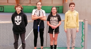 Tennis UNSS : le collège Notre-Dame-de-la-Faye d&#039;Aurec-sur-Loire champion académique
