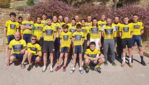 Le Vélo Club du Velay en stage de préparation au Lavandou