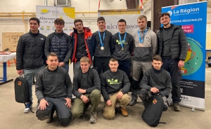 Onze apprentis en plomberie ont passé les sélections régionales Worldskills à Bains