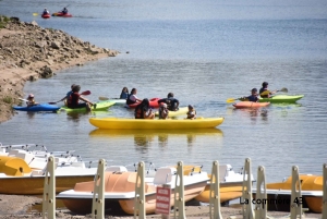 Dimanche, des initiations gratuites au dragon boat, kayak et voile au barrage de Lavalette