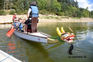 Dimanche, des initiations gratuites au dragon boat, kayak et voile au barrage de Lavalette