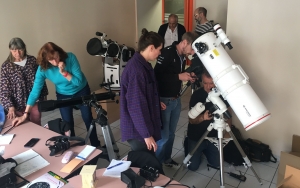 Bas-en-Basset : un stage de prise en main d&#039;un télescope avec le club d&#039;astronomie