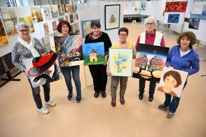 Aurec-sur-Loire : sept artistes exposent 100 peintures ce week-end