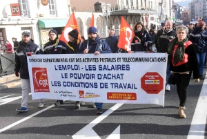 Puy-en-Velay : 5 000 manifestants décidés à combattre la réforme des retraites