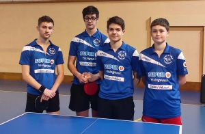 Tennis de table : les jeunes d&#039;Yssingeaux ont mis le bleu de chauffe