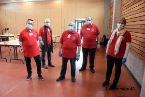 Monistrol-sur-Loire : 188 donneurs masqués à la collecte de sang