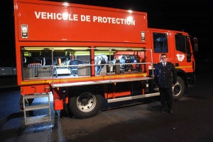 Grazac-Lapte : un nouveau véhicule de protection remis aux pompiers