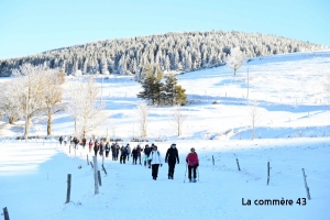 Saint-Front : la neige arrive à point nommé pour la Draille blanche