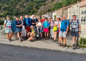 Yssingeaux : week-end de randonnée à Lavoûte-Chilhac pour les Croq&#039;Sentiers