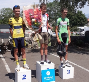 Cyclisme : une victoire et un podium pour les coureurs de l&#039;UC Puy-en-Velay