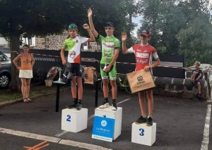 Cyclisme : une victoire et un podium pour les coureurs de l&#039;UC Puy-en-Velay