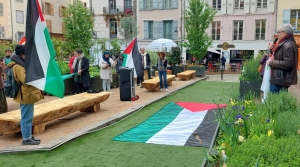 A Brioude, au Puy-en-Velay on se mobilise pour le peuple palestinien