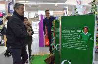 Gilles Leclerc est venue vendre sa &quot;Cuvée verte&quot; 2015.