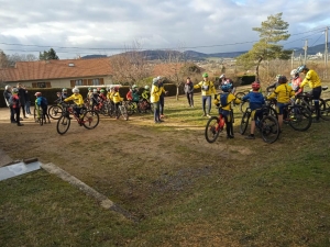 Cyclisme : l&#039;école du Vélo Club du Velay fête Noël
