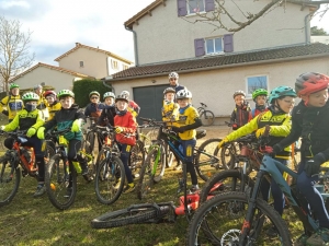 Cyclisme : l&#039;école du Vélo Club du Velay fête Noël