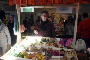 Beauzac : le marché de Noël s&#039;est ouvert aux produits gastronomiques