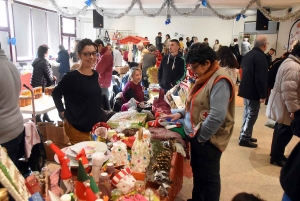 Beauzac : le marché de Noël s&#039;est ouvert aux produits gastronomiques