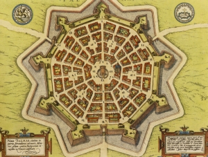 Crédit Palmanova, une cité idéale en Italie au 16e siècle, architecte, Scamozzi