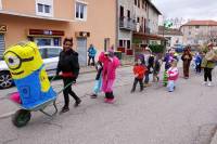 Vorey-sur-Arzon : les enfants défilent pour Carnaval