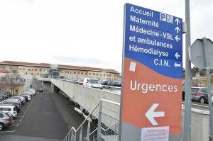 Face au manque de médecins, l&#039;accès aux urgences de l&#039;hôpital du Puy-en-Velay sera restreint le soir de Noël