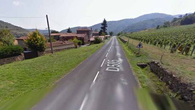 L&#039;accident s&#039;est passé sur la commune de Villeneuve-d&#039;Allier. Photo Google Street View|L&#039;accident s&#039;est passé sur la commune de Villeneuve-d&#039;Allier.||