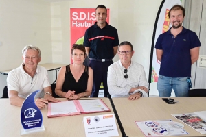 Monistrol-sur-Loire : 18, c'est le nombre de conventions signées entre une entreprise et les pompiers