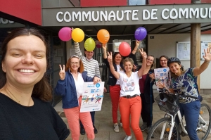 Montfaucon-en-Velay : première participation au challenge régional sur la mobilité