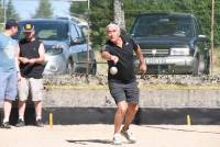 Saint-Jeures : Gérard Martel et François Fauvet remportent le concours de boules lyonnaises