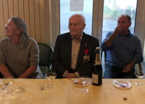 Auguste Montellimard a fêté ses 101 ans à la maison de retraite de Saint-Maurice-de-Lignon
