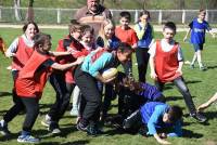 Les écoliers initiés au rugby
