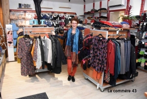 Sainte-Sigolène : Cotonelle fête le premier anniversaire de sa nouvelle boutique