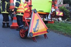 Aurec-sur-Loire : un blessé dans un accident entre un deux roues et un engin de chantier