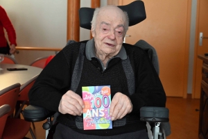 Dunières : Joseph Moulin fête ses 100 ans