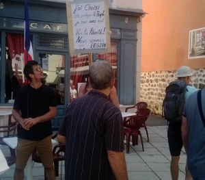 Le Puy-en-Velay : une nouvelle manifestation des opposants au pass sanitaire