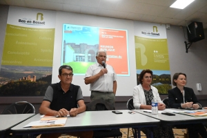 Michel Brun, Guy Jolivet, Marie-Agnès Petit et Blandine Proriol