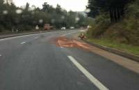Une pluie d&#039;accidents sur les routes mouillées