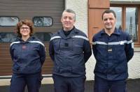 Le caporal-chef Sylvie Bouilhol, le lieutenant Jean-Pierre Barthélémy et l&#039;adjudant Xavier Bouchet ont animé cette formation.