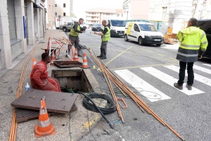 Yssingeaux : un câble Orange sectionné provoque une coupure internet et téléphone en centre-ville
