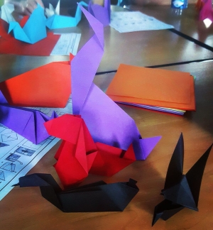 Fay-sur-Lignon : l&#039;atelier d&#039;origami prend son envol