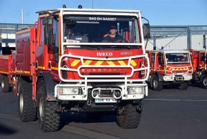 Feux de forêt : 21 pompiers de Haute-Loire en route pour le Var