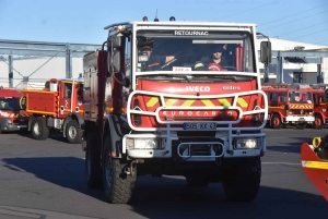 Feux de forêt : 21 pompiers de Haute-Loire en route pour le Var