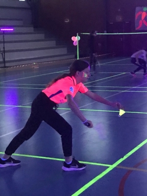 Saint-Agrève : 80 joueurs pour le tournoi de badminton fluo