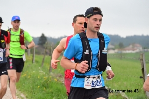 Dunières : Mathias Carrot vice-champion de France de trail chez les pompiers
